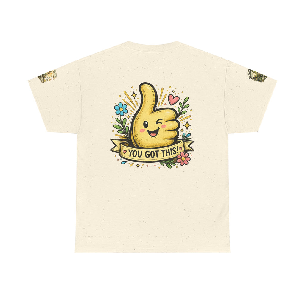 You Are Amazing T-Shirt — Cute Positive Affirmation Tee (“You Got This” Thumbs Up)