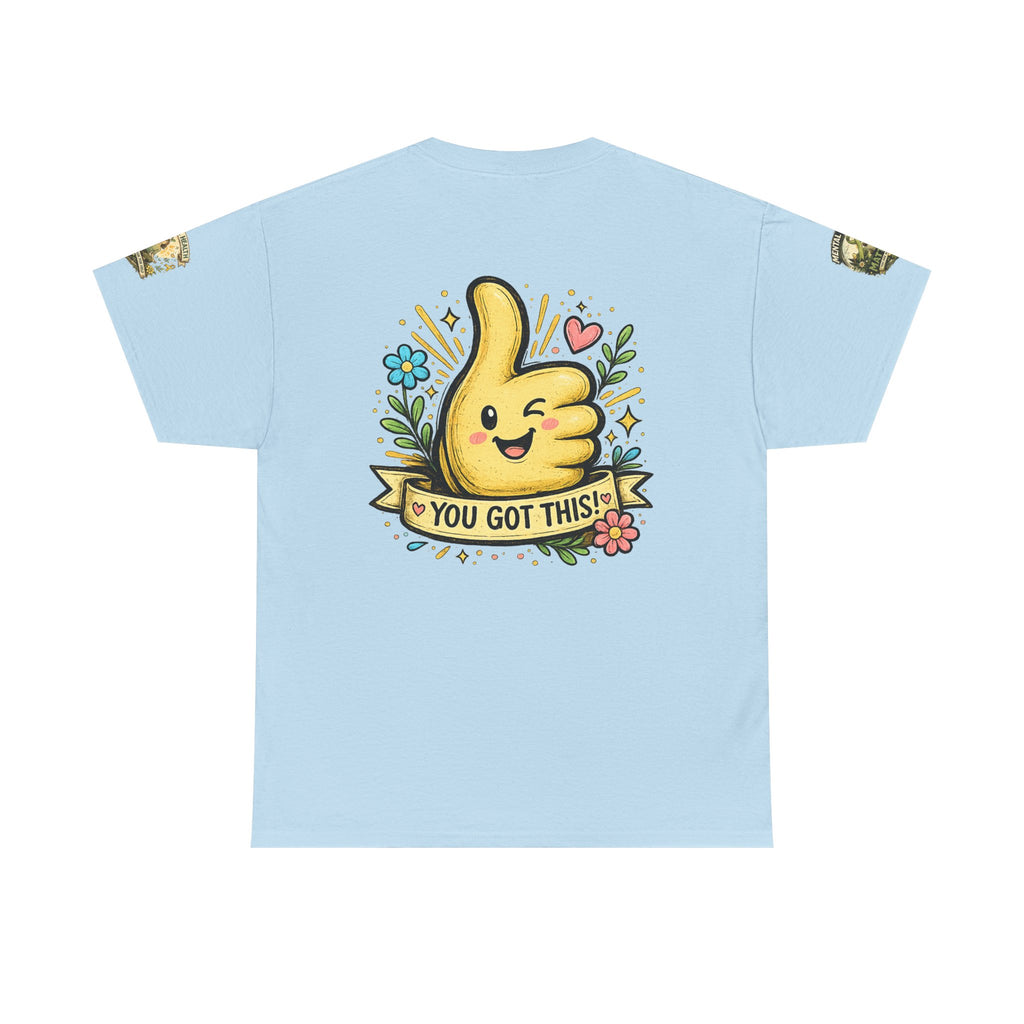 You Are Amazing T-Shirt — Cute Positive Affirmation Tee (“You Got This” Thumbs Up)