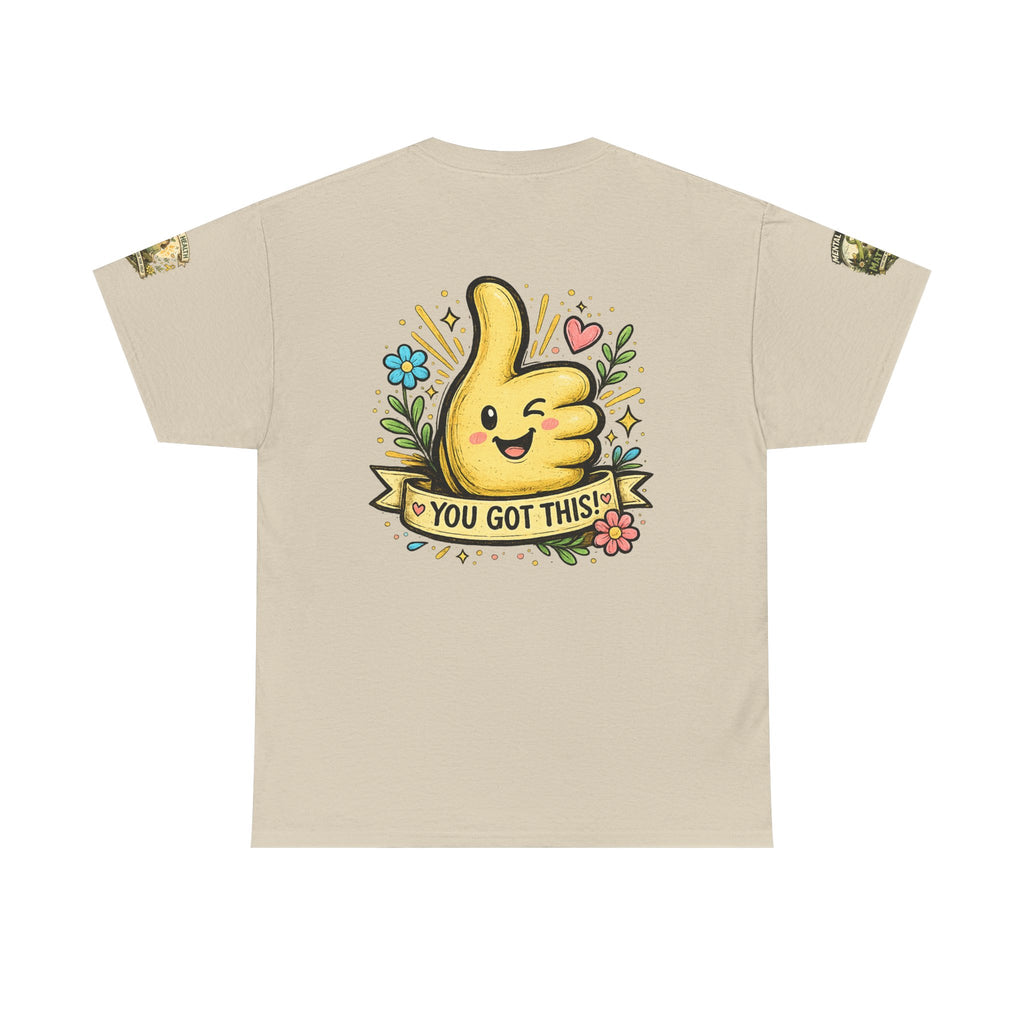 You Are Amazing T-Shirt — Cute Positive Affirmation Tee (“You Got This” Thumbs Up)