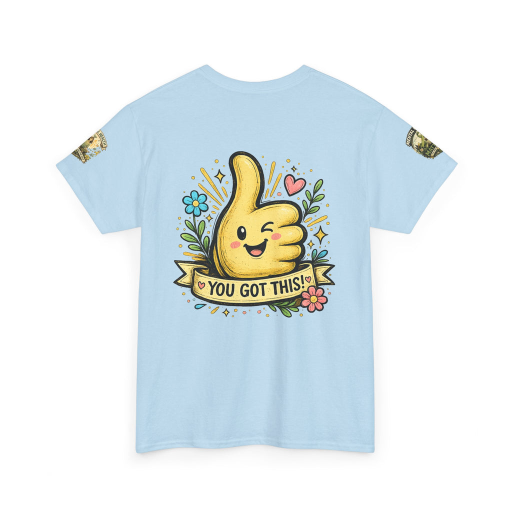 You Are Amazing T-Shirt — Cute Positive Affirmation Tee (“You Got This” Thumbs Up)