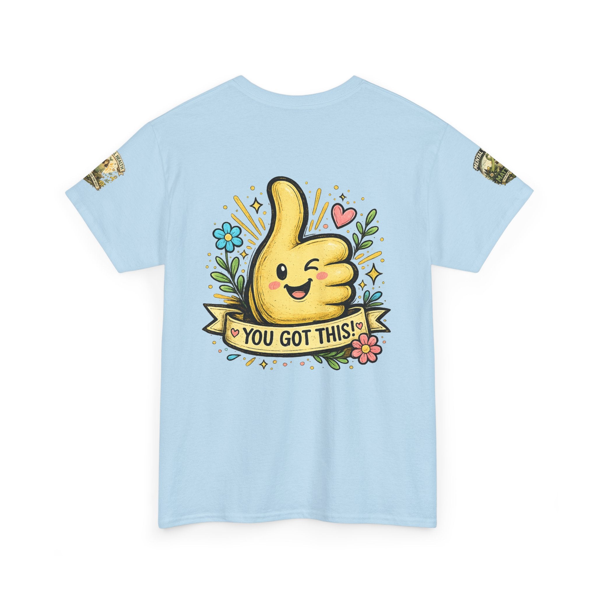 You Are Amazing T-Shirt — Cute Positive Affirmation Tee (“You Got This” Thumbs Up)
