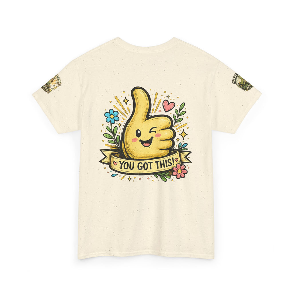 You Are Amazing T-Shirt — Cute Positive Affirmation Tee (“You Got This” Thumbs Up)