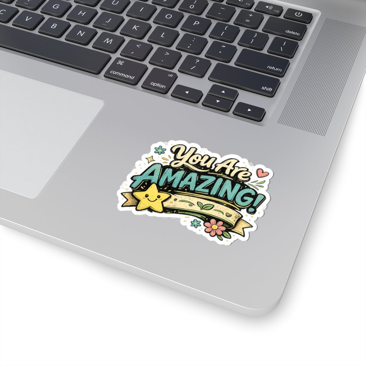 You Are Amazing! Inspirational Sticker — Cute Motivational Kiss-Cut Decal