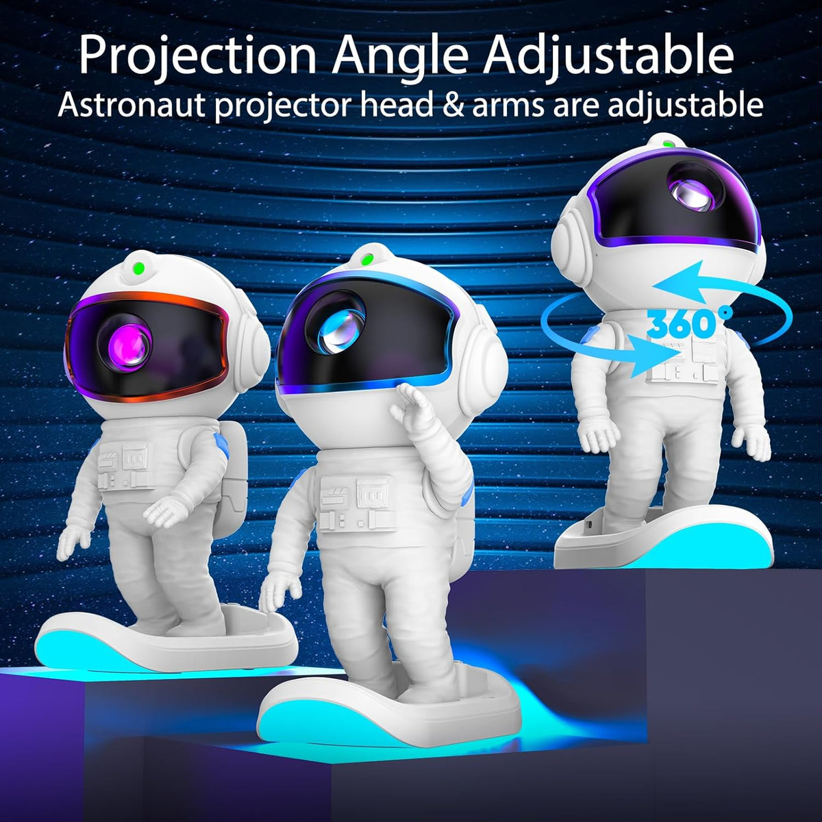 Astronaut Galaxy Projector, Star Night Light for Kids Bedroom | Galaxy Light Projector with Timer Remote, Teen Girls Gifts Trendy Stuff for Boys Adults Christmas Birthday Room Decor