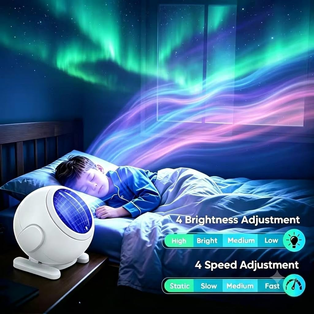 Galaxy Projector Night Light, Northern Lights Projector, Ambient Lighting | Room Decor, Led Lights for Bedroom, Remote Aurora Projector, Gifts for Women Teen Girls Party Birthday Christmas