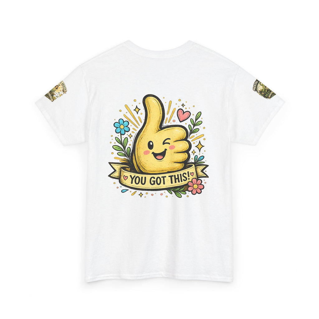 You Are Amazing T-Shirt — Cute Positive Affirmation Tee (“You Got This” Thumbs Up)