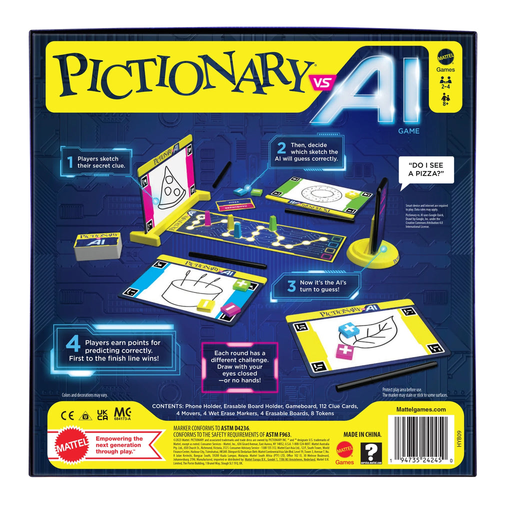 Vs. AI Family Game for Kids and Adults and Game Night Using Artificial Intelligence