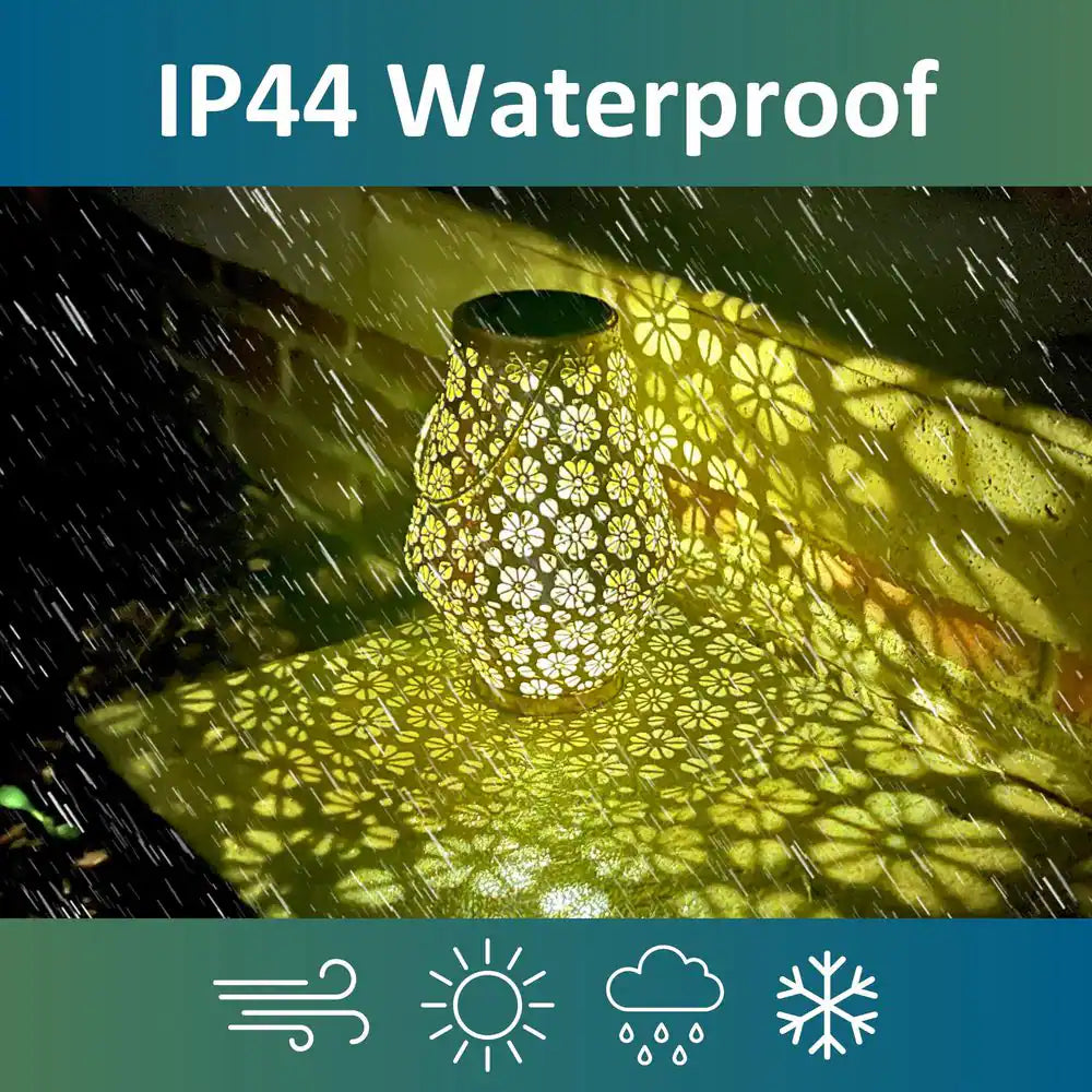 Solar Outdoor Hanging Lantern Light