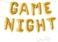 Game Night Balloon Banner,Party Backdrop Photography for Game on Birthday Party Decor Sleepover Slumber Prom Gaming Party Cake Table Decor