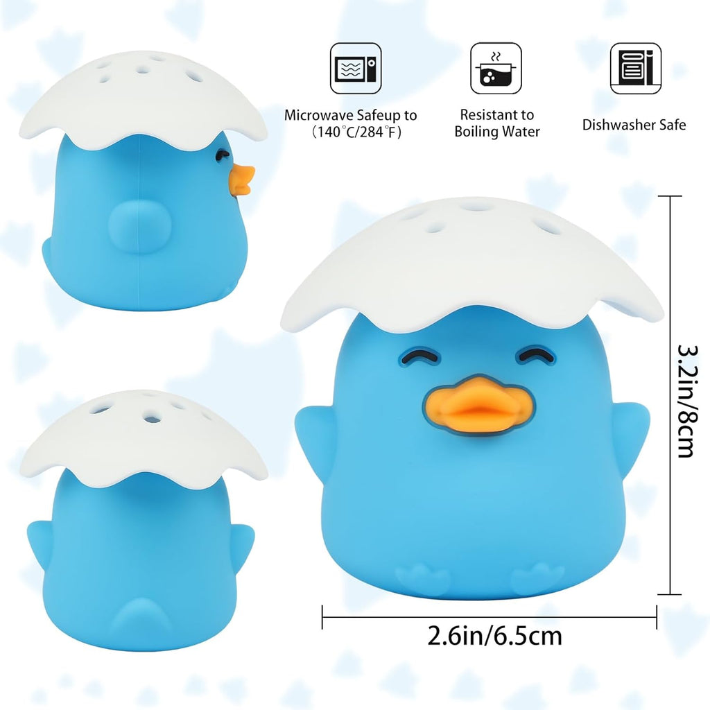 Microwave Steam Cleaner, Duck Microwave Cleaner for Inside, Blue | Just Add Vinegar and Water, Cut Cleaning Time by Half, Kitchen Gifts Accessories Gadgets