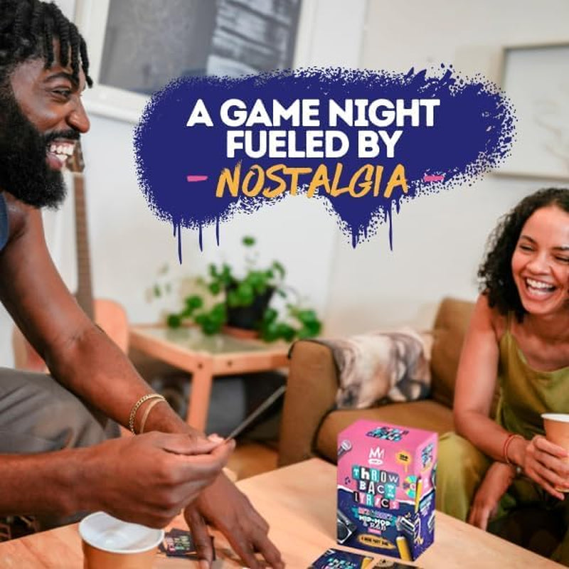 - 90S & 2000S Hip-Hop & R&B Music Trivia Card Game | 250 Cards, Playlist Included, Finish the Lyrics, Charades + Steal Cards | Adult Party Game for Game Night, Girls Night & Gifts