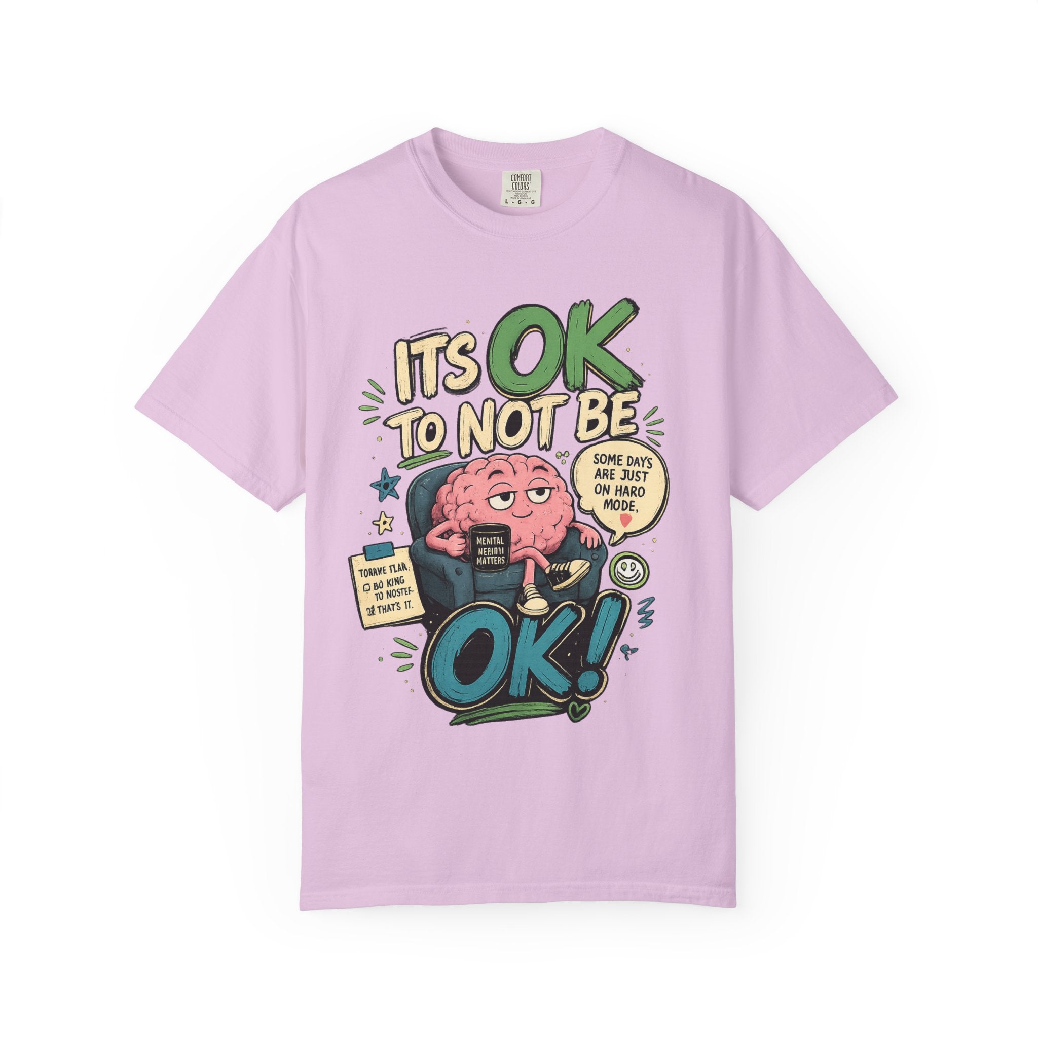 Its OK To Not Be OK T-Shirt — Mental Health Awareness Graphic Tee