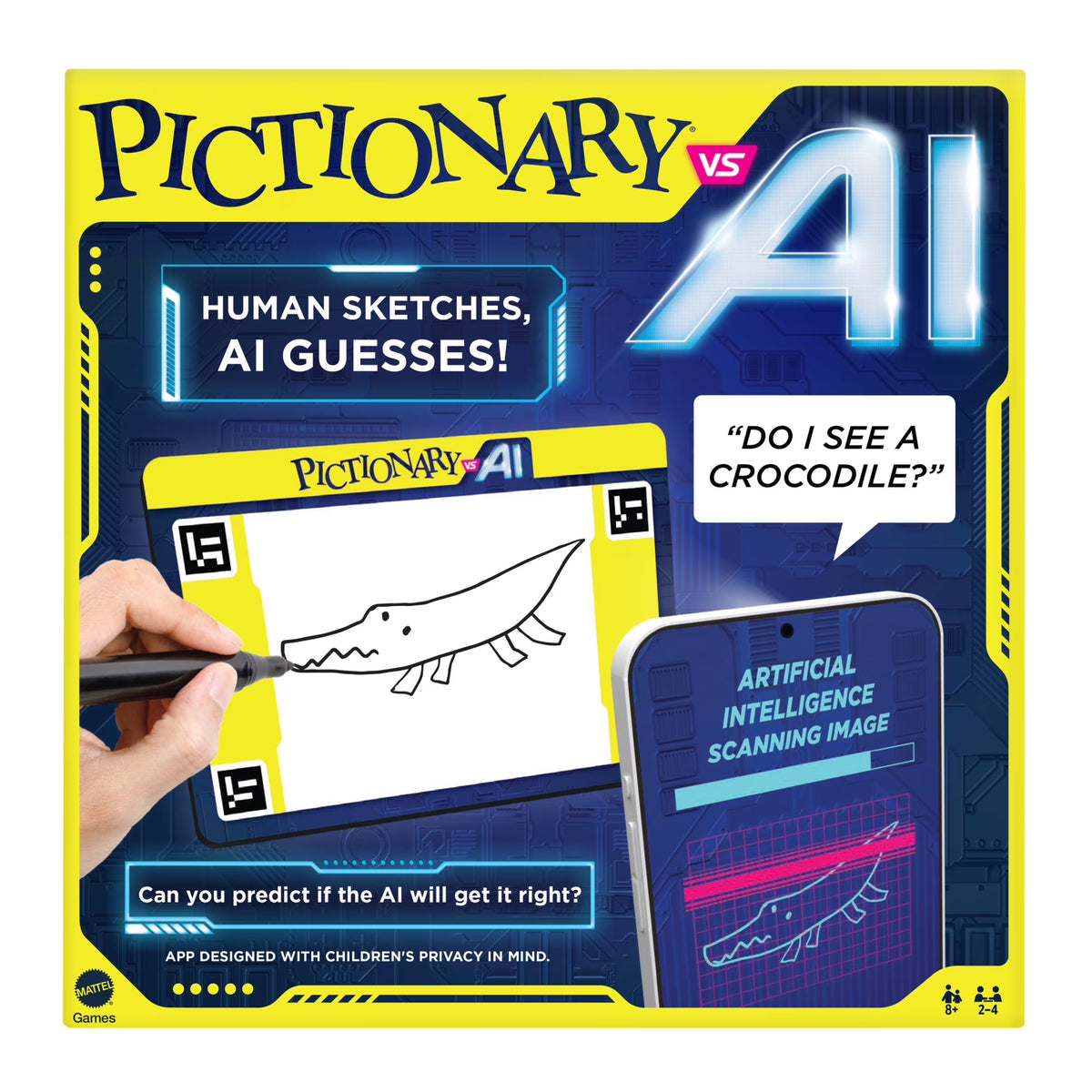 Vs. AI Family Game for Kids and Adults and Game Night Using Artificial Intelligence