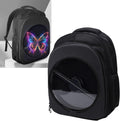 3D Hologram Fan LED Backpack, 1080 X 448 Holographic Projector Advertising Bag with Remote Control, for Business Party Trade Show