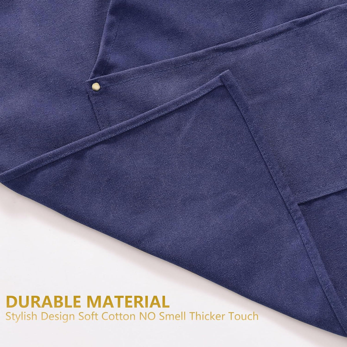 Canvas Aprons for Men Women, Heavy Duty BBQ Apron with Pockets | 100% Cotton Canvas, 16Oz Adjustable Cross Back Apron with Hardware Buckle, 32" X 27" Full Coverage, for Kitchen Grilling
